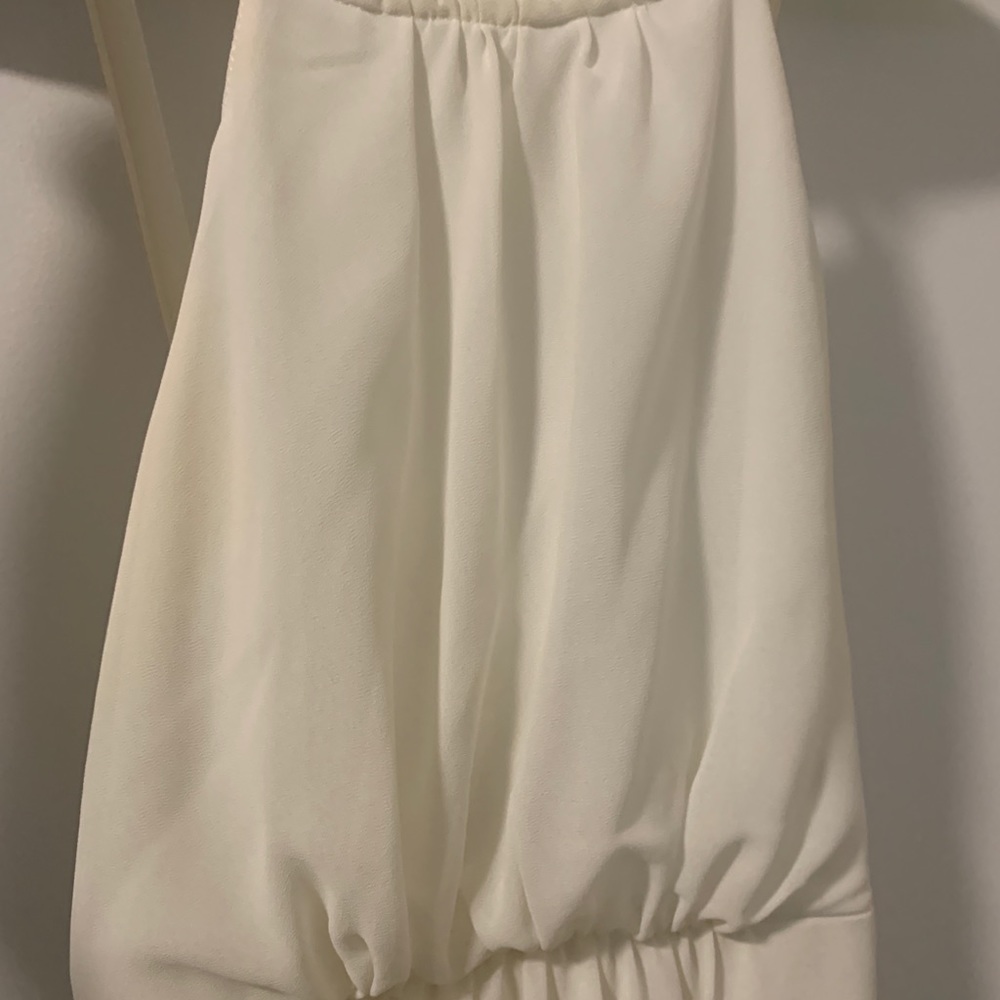 Long white dress